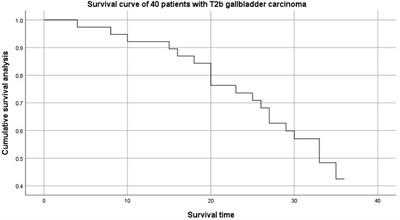 Comparative analysis of postoperative curative effect of liver wedge resection and liver IVb + V segment resection in patients with T2b gallbladder cancer